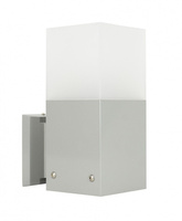 Vonkajšia záhradná fasádna lampa LED Cube Max CB-MAX K AL E27 Su-Ma