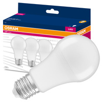 3x LED žiarovka A60 E27 13W = 100W 1521lm 6500K studená biela 200° VALUE CLASSIC Osram