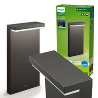 Záhradné svietidlo vonkajšie PIPE 40cm LED 3,8W 800lm 2700K Bustan Ultra Efficient Philips