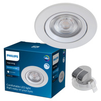 Zapustená montáž LED 5W 350lm 2700K White Sparkle Philips