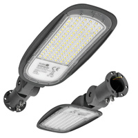 LED pouličné svietidlo Priemyselné cestné svietidlo 100W 14000lm 4000K neutrálna biela IP66 IK08 Grey Vespa Kobi