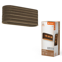 Dekoratívne povrchové stropné svietidlo E27 kartónové hnedé Decor Ledvance