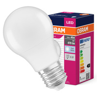 LED žiarovka A60 E27 4,9W = 40W 470lm 4000K neutrálna biela 150° VALUE CLASSIC Osram