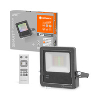 Inteligentný LED reflektor 20W 1600lm 3000K, teplá biela RGBW Diaľkovo stmievateľný šedý SMART+ WiFi Multicolor Ledvance