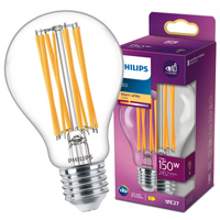 LED žiarovka E27 A67 17W = 150W 2452lm 2700K teplá biela FILAMENT LED Classic Philips