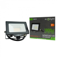 LED reflektor 20W 1800lm 3000K, teplá biela IP65 NL-1 Ecolight