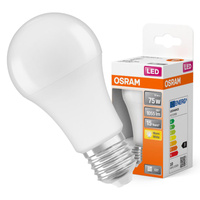 LED žiarovka A60 E27 10W = 75W 1055lm 2700K teplá biela 150° STAR CLASSIC Osram