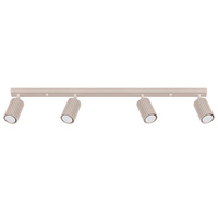 Reflektorové stropné svietidlo 4x GU10 Hliník Taupe Carbon Deep Space SL.1765 Sollux