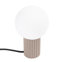 Stolná stolová lampa G9 Round Beige Modern Matte Halo Sollux