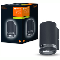 LED GU10 IP44 Endura Ledvance Grey Vonkajšia záhradná nástenná lampa