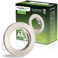 ARDALI Satin Finish MR16 GU10 Flush Mounted Round HALOGEN Luminaire