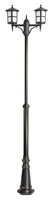 E27 CORDOBA II OGMWN 2 TD 180-280cm čierna Su-Ma vonkajšie stĺpikové svietidlo