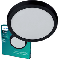 Stropné svietidlo LED 12W 1150lm 2700K Black Magneos Philips