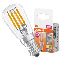 LED žiarovka T26 Tubular E14 2,8W = 25W 250lm 2700K teplá biela 300° Dimmable SPECIAL Osram