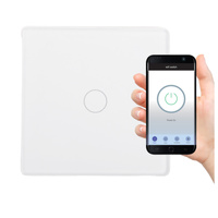 Dotykový spínač s kondenzátorom biely Tuya Smart WiFI Sanico Goldlux