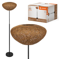 Dekoratívne E27 béžové dekor Ledvance stojaca lampa