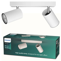 Reflektorové stropné svietidlo 2x GU10 White Kosipo Philips