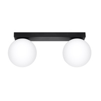 Osvetlenie Stropné svietidlo 2x G9 Sphere Black Moderné Yoli Sollux