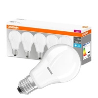 5x LED žiarovka A60 E27 8W = 60W 806lm 4000K neutrálna biela 150° BASE Osram