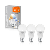 LED žiarovka B22 9W = 60W 806lm CCT Stmievateľná SMART+ WiFi Classic Ledvance