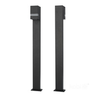 LED GU10 IP44 Black Quazar Kobi Vonkajšie stojace záhradné svietidlo