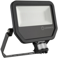 LED reflektor 50W 5500lm 3000K IP65 Black so senzorom pohybu a súmraku LEDVANCE Floodlight