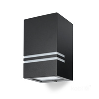 Záhradné vonkajšie nástenné svietidlo GU10 IP44 Black Quazar Kobi