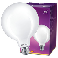 LED žiarovka E27 Sphere G120 7W = 60W 806lm 2700K teplá biela FILAMENT LED Classic Philips