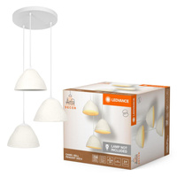 Dekoratívne stropné závesné svietidlo E14 White Decor Ledvance