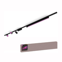 270 cm koľajničková súprava + 3x LED reflektor + lineárne svetlo 44,6 W 3580 lm IP20 White a Color Ambiance RGB + TW Black Smart SMART Zigbee Bluetooth Perifo Philips HUE