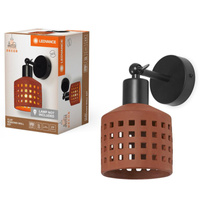 Dekoratívne nástenné svietidlo Povrchová montáž E27 Brown Decor Ledvance nástenné svietidlo