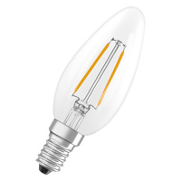 LED žiarovka B35 E14 sviečka 1,8W = 25W 250lm 2700K teplá biela 300° Filament STAR CLASSIC Osram