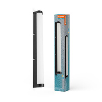 Kúpeľňové svietidlo LED Nástenné svietidlo nad zrkadlo Stmievateľné 12W 1100lm CCT Čierna IP44 60cm Obris Ledvance