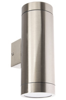 LED QUAZAR 10 GU10 IP44 KOBI ALUMÍNIUM CHROME fasádne svetlo smerom hore dole