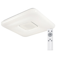 Plafond LED stropné svietidlo 72W 4320lm CCT 180° biela Diaľkovo stmievateľné Lyra Sanico Goldlux