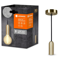 E27 závesné stropné svietidlo visiace zlaté Vintage 1906 kyvadlo Ledvance