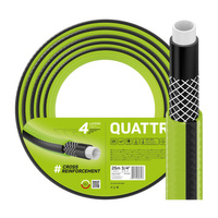 Záhradná hadica na vodu 4-vrstvová s opletom 3/4" 25 m silná QUATTRO CELLFAST