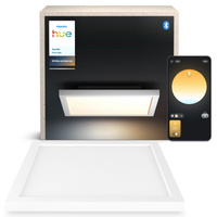 Panelové LED stropné svietidlo na povrchovú montáž 30x30 cm 19W 1940lm IP20 White Ambiance TW White Smart SMART Zigbee Bluetooth Aurelle Philips HUE
