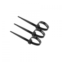 Káblové pásky 3,6x100 mm čierne UV TRIPPERS OK-36100B .MORE 100 ks.