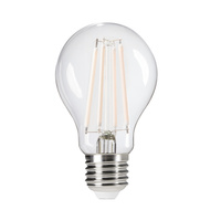 LED žiarovka E27 Edison A60 8,5W = 75W 1055lm 2700K teplá biela Clear XLED Filament Kanlux