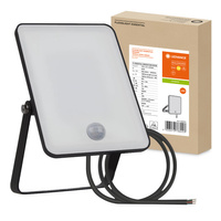 LED reflektor vonkajší 20W 1600lm 3000K IP65 čierny so senzorom pohybu a súmraku Essentials Ledvance