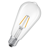 LED žiarovka ST64 E27 sviečka 1,8W = 25W 250lm 2700K teplá biela 300° Filament STAR CLASSIC Osram