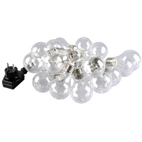 LED žiarovka s napájacím zdrojom Dekoratívna 2,1 W 2700K, teplá biela 20 x LED Transparentná IP44 Smolder Sanico Goldlux